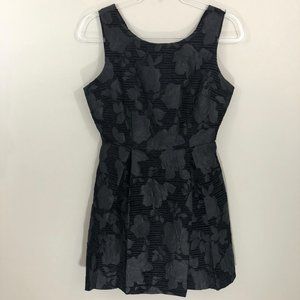 One Clothing Fit & Flare Black‎ Floral Dress S